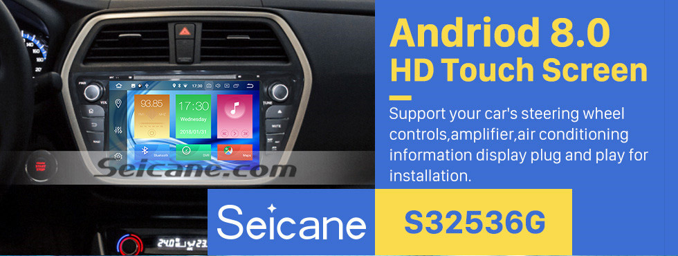Seicane 8-Zoll-2013 2014 2015 Suzuki S-Cross SX4 Andriod 8.0 Radio-DVD GPS-Navigationssystem mit HD 1024 * 600 Touch Screen Bluetooth OBD2 DVR Rearview-Kamera TV-1080P Video 3G WIFI Lenkrad-Steuerung Spiegel Link Seicane 8-Zoll-2013 2014 2015 Suzuki S-Cross SX4 Andriod 8.0 Radio-DVD GPS-Navigationssystem mit HD 1024 * 600 Touch Screen Bluetooth OBD2 DVR Rearview-Kamera TV-1080P Video 3G WIFI Lenkrad-Steuerung Spiegel Link
