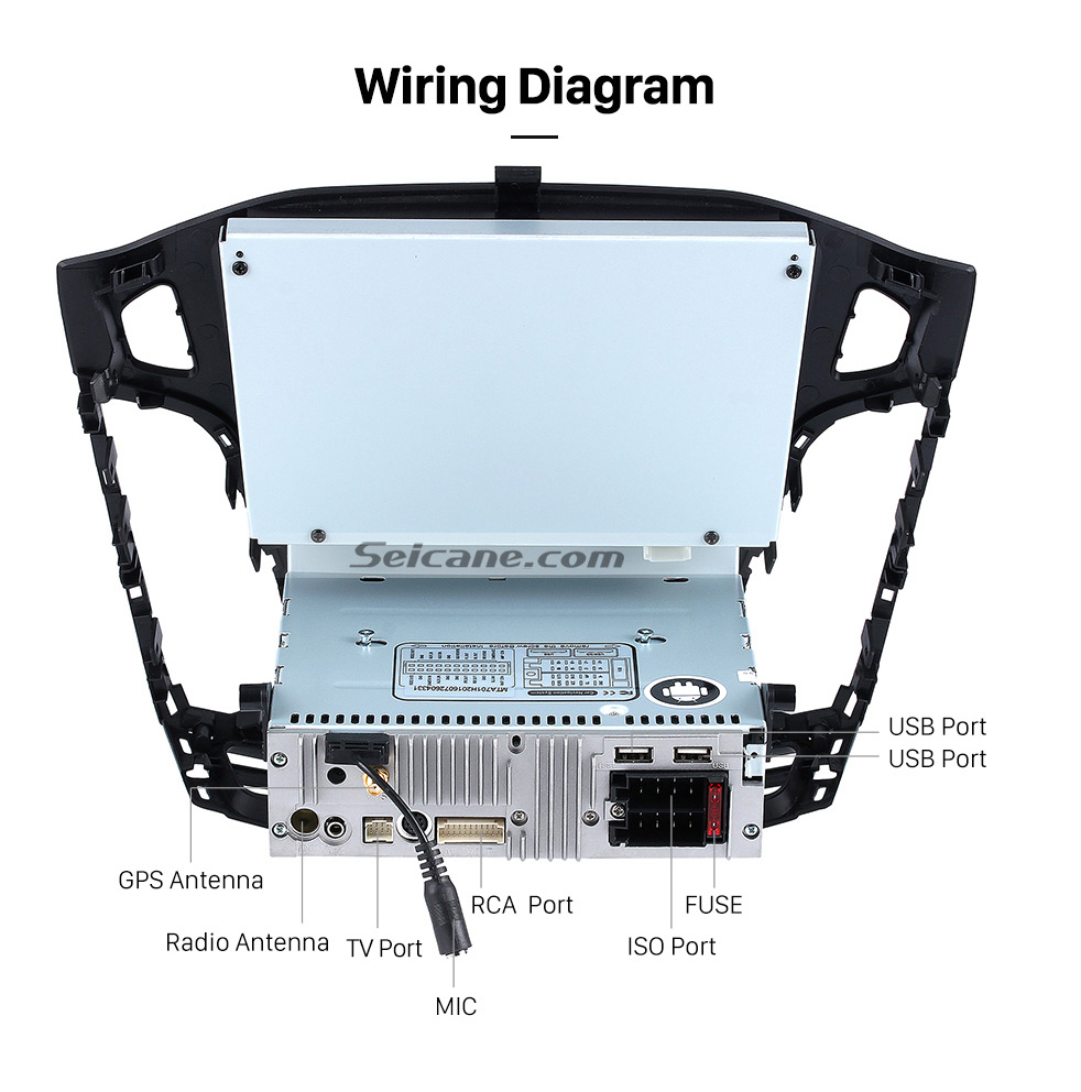 Seicane 2011 2012 2013 Ford focus 1024*600 Touchscreen Android 8.0 Radio DVD GPS Navigation System with Mirror link Bluetooth OBD2 DVR Rearview Camera 1080P 3G WIFI Steering Wheel Control Rearview Camera Seicane 2011 2012 2013 Ford focus 1024*600 Touchscreen Android 8.0 Radio DVD GPS Navigation System with Mirror link Bluetooth OBD2 DVR Rearview Camera 1080P 3G WIFI Steering Wheel Control Rearview Camera