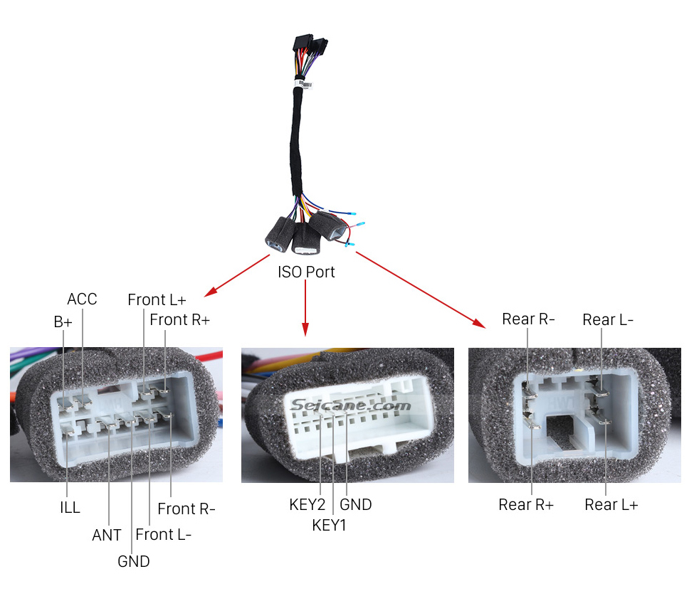 Seicane HD Сенсорный экран 2006-2012 Toyota Rav4 Android 8.0 радио DVD GPS-навигационная система Bluetooth OBD2 DVR Камера заднего вида 1080P Управление рулевым колесом 3G WIFI