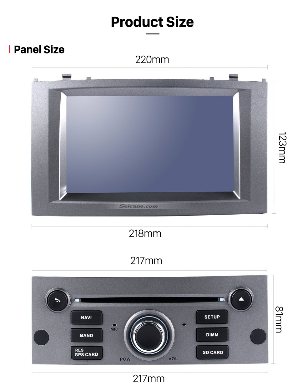 Seicane OEM Android 8.0 Radio GPS Navigation system for 2004-2010 Peugeot 407 with Wifi Backup Camera Bluetooth Mirror Link Steering Wheel Control OBD2 DAB+ DVR AUX Seicane OEM Android 8.0 Radio GPS Navigation system for 2004-2010 Peugeot 407 with Wifi Backup Camera Bluetooth Mirror Link Steering Wheel Control OBD2 DAB+ DVR AUX