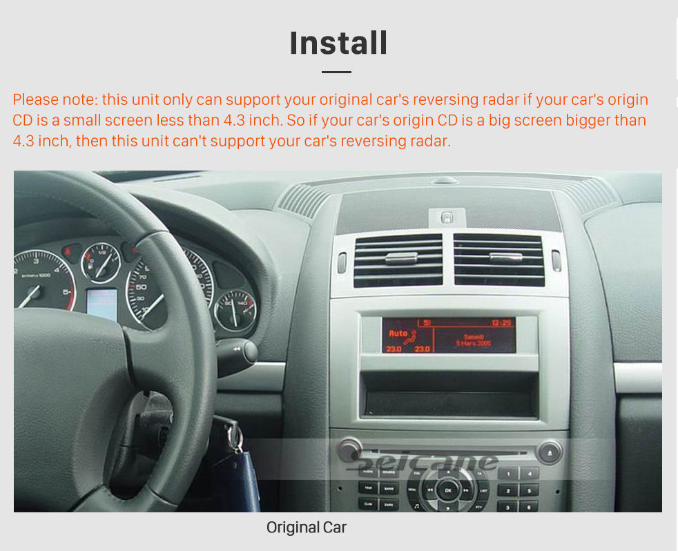 Seicane OEM Android 8.0 Radio GPS Navigation system for 2004-2010 Peugeot 407 with Wifi Backup Camera Bluetooth Mirror Link Steering Wheel Control OBD2 DAB+ DVR AUX Seicane OEM Android 8.0 Radio GPS Navigation system for 2004-2010 Peugeot 407 with Wifi Backup Camera Bluetooth Mirror Link Steering Wheel Control OBD2 DAB+ DVR AUX