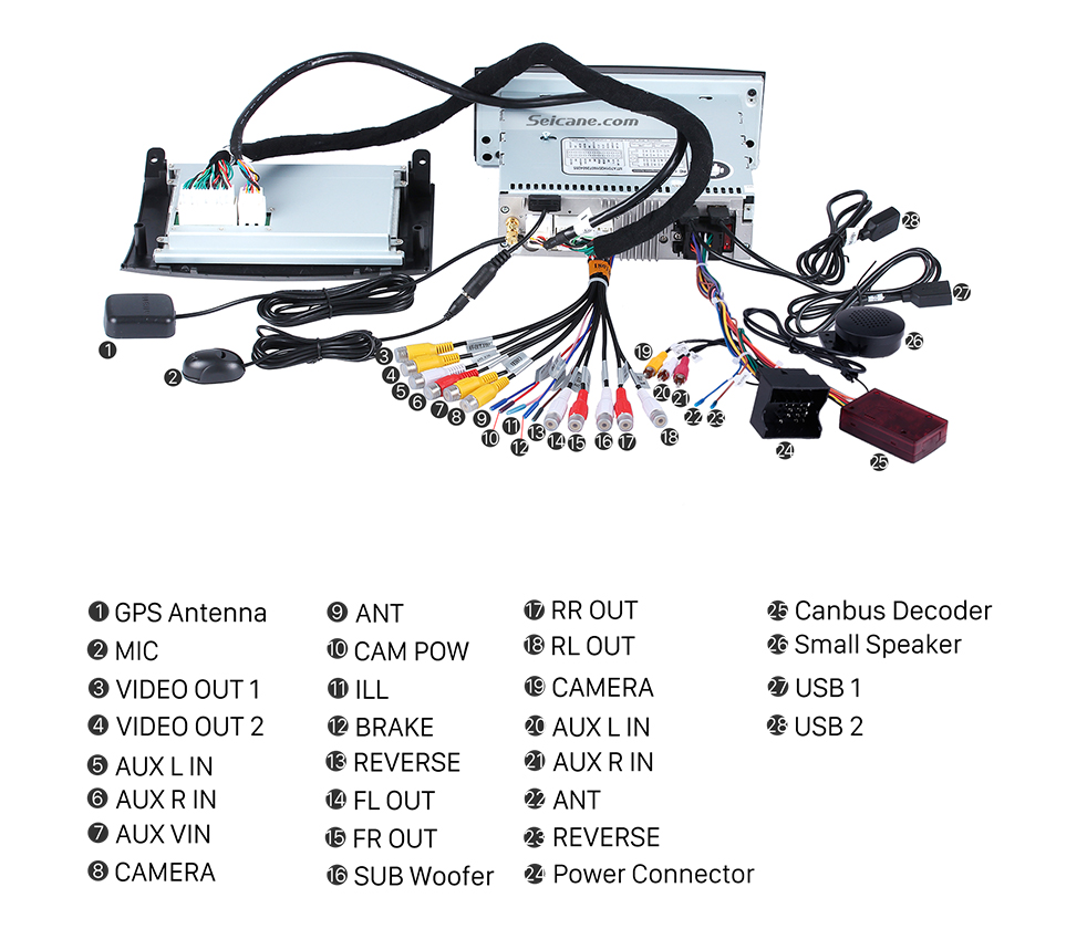Seicane OEM Android 8.0 Radio GPS Navigation system for 2004-2010 Peugeot 407 with Wifi Backup Camera Bluetooth Mirror Link Steering Wheel Control OBD2 DAB+ DVR AUX Seicane OEM Android 8.0 Radio GPS Navigation system for 2004-2010 Peugeot 407 with Wifi Backup Camera Bluetooth Mirror Link Steering Wheel Control OBD2 DAB+ DVR AUX
