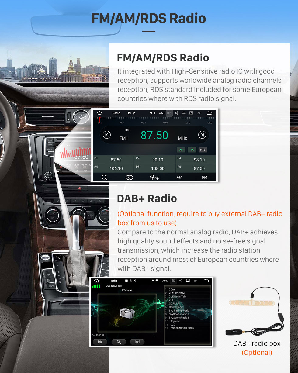 Seicane All in one Android 8.0 Radio DVD Play GPS Stereo Upgrade for 2004-2012 Mercedes Benz B Class W245 B160 B180 B200 Support Bluetooth FM AM USB WIFI Backup Camera DVR OBD2 Mirror Link Steering wheel control Seicane All in one Android 8.0 Radio DVD Play GPS Stereo Upgrade for 2004-2012 Mercedes Benz B Class W245 B160 B180 B200 Support Bluetooth FM AM USB WIFI Backup Camera DVR OBD2 Mirror Link Steering wheel control