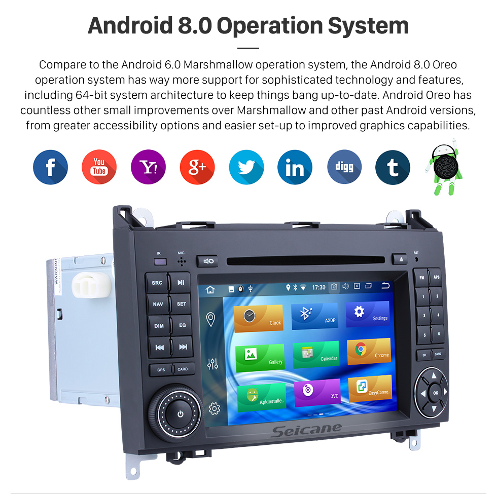 Seicane All in one Android 8.0 Radio DVD Play GPS Stereo Upgrade for 2004-2012 Mercedes Benz B Class W245 B160 B180 B200 Support Bluetooth FM AM USB WIFI Backup Camera DVR OBD2 Mirror Link Steering wheel control Seicane All in one Android 8.0 Radio DVD Play GPS Stereo Upgrade for 2004-2012 Mercedes Benz B Class W245 B160 B180 B200 Support Bluetooth FM AM USB WIFI Backup Camera DVR OBD2 Mirror Link Steering wheel control