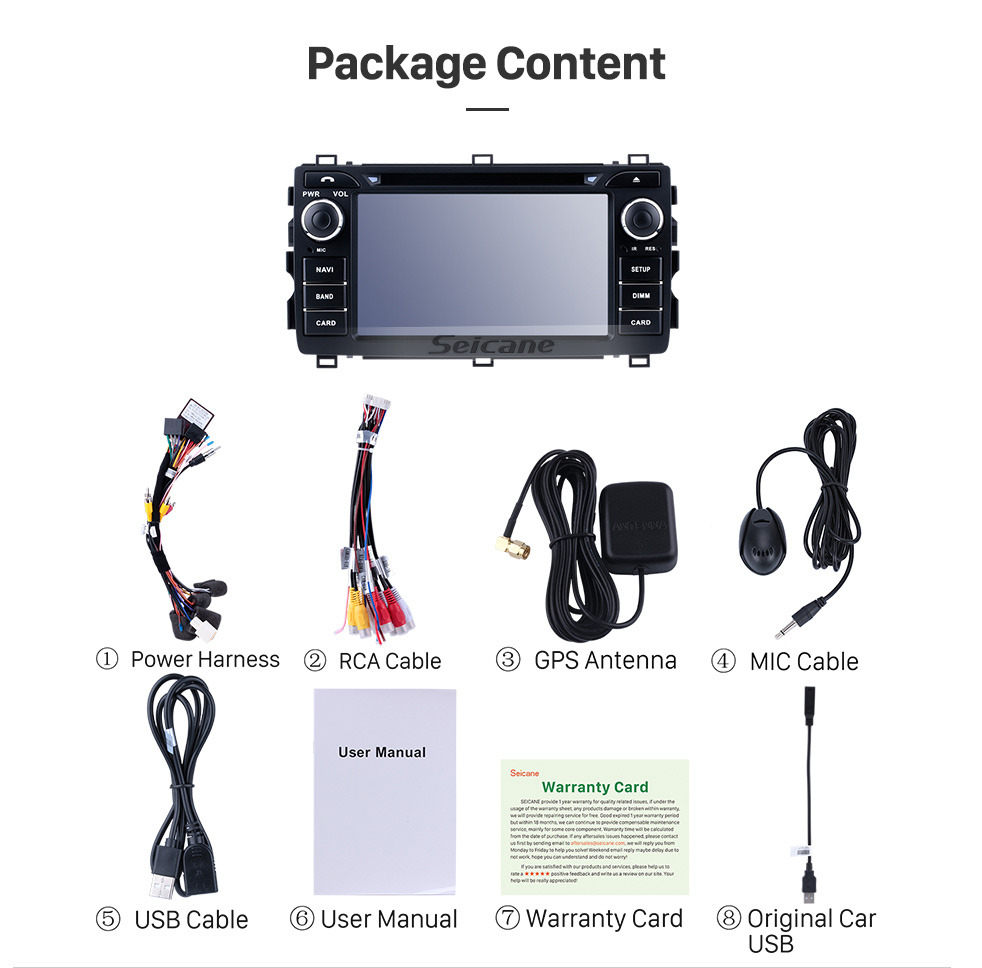 Seicane Android 9.0 Radio GPS for 2013 Toyota Auris with Navigation System WIFI OBD2 Bluetooth HD 1024*600 Touch Screen DVR TV Video Steering Wheel control Backup Camera Seicane Android 9.0 Radio GPS for 2013 Toyota Auris with Navigation System WIFI OBD2 Bluetooth HD 1024*600 Touch Screen DVR TV Video Steering Wheel control Backup Camera