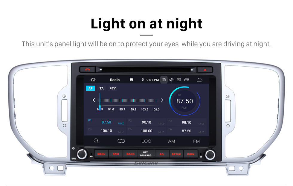 Seicane 8 polegadas 2016 Kia Sportage Android 8.0 Rádio Leitor de DVD Sistema de Navegação GPS com 1024 * 600 Touchscreen Música Bluetooth 4G WIFI câmera de backup DVR DAB + TPMS Seicane 8 polegadas 2016 Kia Sportage Android 8.0 Rádio Leitor de DVD Sistema de Navegação GPS com 1024 * 600 Touchscreen Música Bluetooth 4G WIFI câmera de backup DVR DAB + TPMS