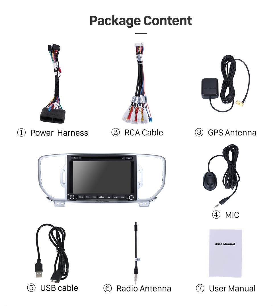 Seicane 10 polegadas 1024 * 600 Touchscreen Android 6.0 2011-2015 2016 2017 Kia SPORTAGE Stereo Radio R Bluetooth GPS de navegação automóvel com Espelho Fazer a ligação 3G Wifi DVR USB controle de volante Seicane 10 polegadas 1024 * 600 Touchscreen Android 6.0 2011-2015 2016 2017 Kia SPORTAGE Stereo Radio R Bluetooth GPS de navegação automóvel com Espelho Fazer a ligação 3G Wifi DVR USB controle de volante