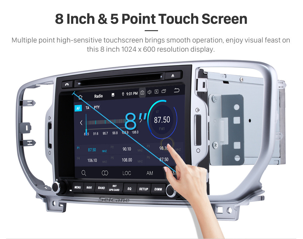 Seicane 10 polegadas 1024 * 600 Touchscreen Android 6.0 2011-2015 2016 2017 Kia SPORTAGE Stereo Radio R Bluetooth GPS de navegação automóvel com Espelho Fazer a ligação 3G Wifi DVR USB controle de volante Seicane 10 polegadas 1024 * 600 Touchscreen Android 6.0 2011-2015 2016 2017 Kia SPORTAGE Stereo Radio R Bluetooth GPS de navegação automóvel com Espelho Fazer a ligação 3G Wifi DVR USB controle de volante