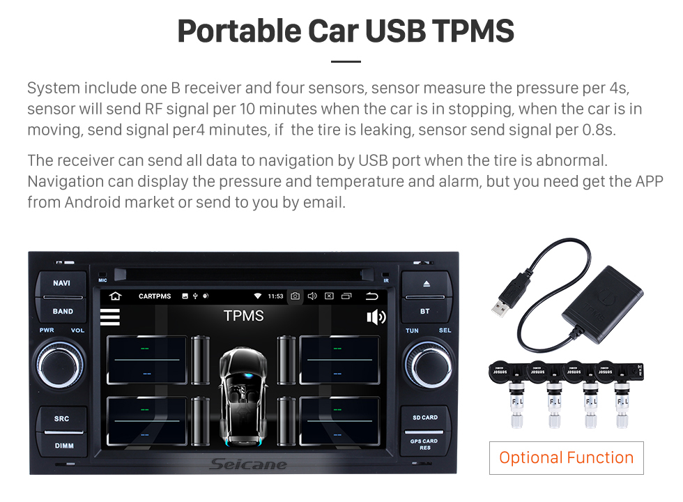 Seicane Aftermarket GPS Android 8.0 Radio Lecteur DVD pour 2004 2005 2006 2007 2008 Ford Focus Soutien 3D Navigation Bluetooth USB WIFI Lien miroir DVR Caméra de recul 1080P Vidéo Seicane Aftermarket GPS Android 8.0 Radio Lecteur DVD pour 2004 2005 2006 2007 2008 Ford Focus Soutien 3D Navigation Bluetooth USB WIFI Lien miroir DVR Caméra de recul 1080P Vidéo