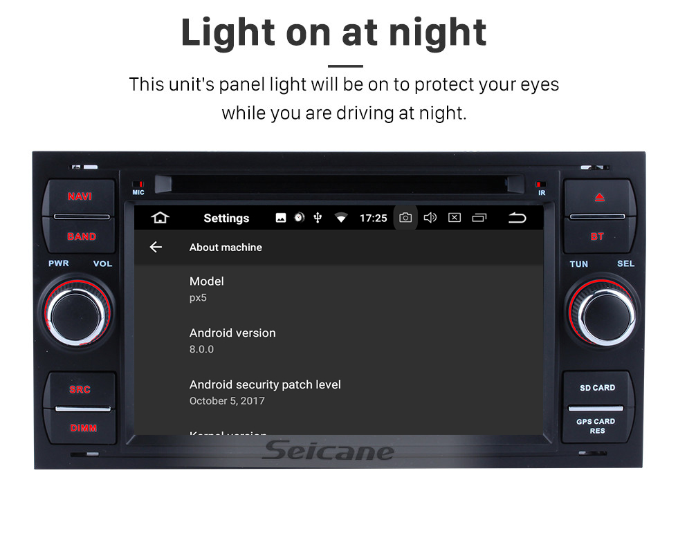 Seicane Aftermarket GPS Android 8.0 Radio Lecteur DVD pour 2004 2005 2006 2007 2008 Ford Focus Soutien 3D Navigation Bluetooth USB WIFI Lien miroir DVR Caméra de recul 1080P Vidéo Seicane Aftermarket GPS Android 8.0 Radio Lecteur DVD pour 2004 2005 2006 2007 2008 Ford Focus Soutien 3D Navigation Bluetooth USB WIFI Lien miroir DVR Caméra de recul 1080P Vidéo