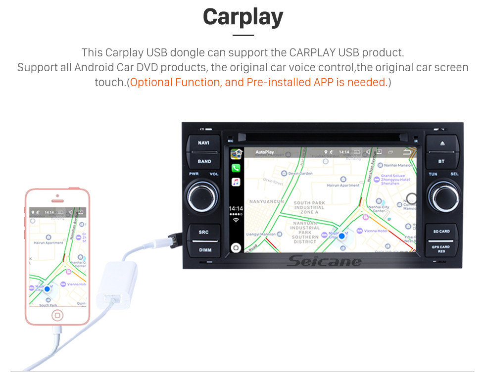 Seicane Aftermarket GPS Android 8.0 Radio Lecteur DVD pour 2004 2005 2006 2007 2008 Ford Focus Soutien 3D Navigation Bluetooth USB WIFI Lien miroir DVR Caméra de recul 1080P Vidéo Seicane Aftermarket GPS Android 8.0 Radio Lecteur DVD pour 2004 2005 2006 2007 2008 Ford Focus Soutien 3D Navigation Bluetooth USB WIFI Lien miroir DVR Caméra de recul 1080P Vidéo