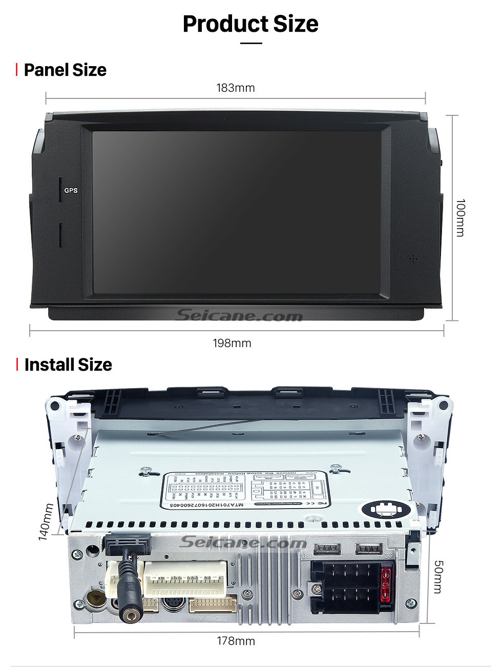 Seicane Android 8.1 DVD-плеер GPS навигационная система 2007-2011 Mercedes-Benz C Class W204 C180 C200 C230 C30 с управлением рулевого колеса Зеркало Link Bluetooth Wifi OBD2 резервная камера DVR DAB Seicane Android 8.1 DVD-плеер GPS навигационная система 2007-2011 Mercedes-Benz C Class W204 C180 C200 C230 C30 с управлением рулевого колеса Зеркало Link Bluetooth Wifi OBD2 резервная камера DVR DAB