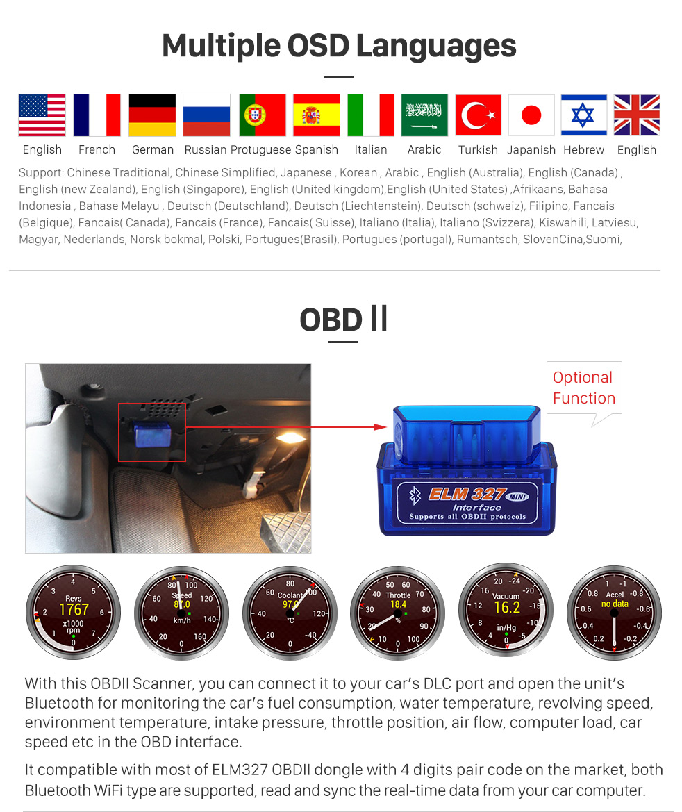 Seicane 2011 2012 2013 Ford focus 1024*600 Touchscreen Android 9.0 Radio DVD GPS Navigation System with Mirror link Bluetooth OBD2 DVR Rearview Camera 1080P 3G WIFI Steering Wheel Control Rearview Camera Seicane 2011 2012 2013 Ford focus 1024*600 Touchscreen Android 9.0 Radio DVD GPS Navigation System with Mirror link Bluetooth OBD2 DVR Rearview Camera 1080P 3G WIFI Steering Wheel Control Rearview Camera