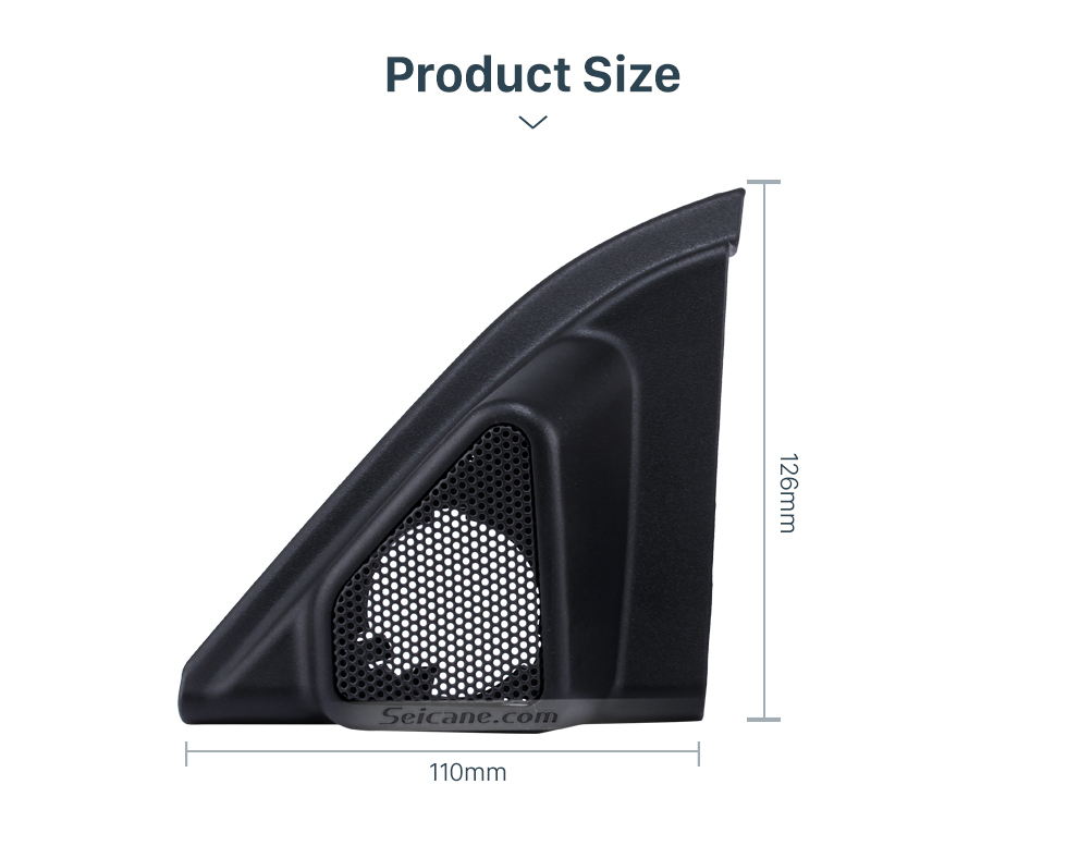 Seicane Car Horn Refit Door Angle Gums Tweeter Refitting Boxes for 2014 Toyota Corolla Audio Stereo Installation 2pcs Seicane Car Horn Refit Door Angle Gums Tweeter Refitting Boxes for 2014 Toyota Corolla Audio Stereo Installation 2pcs