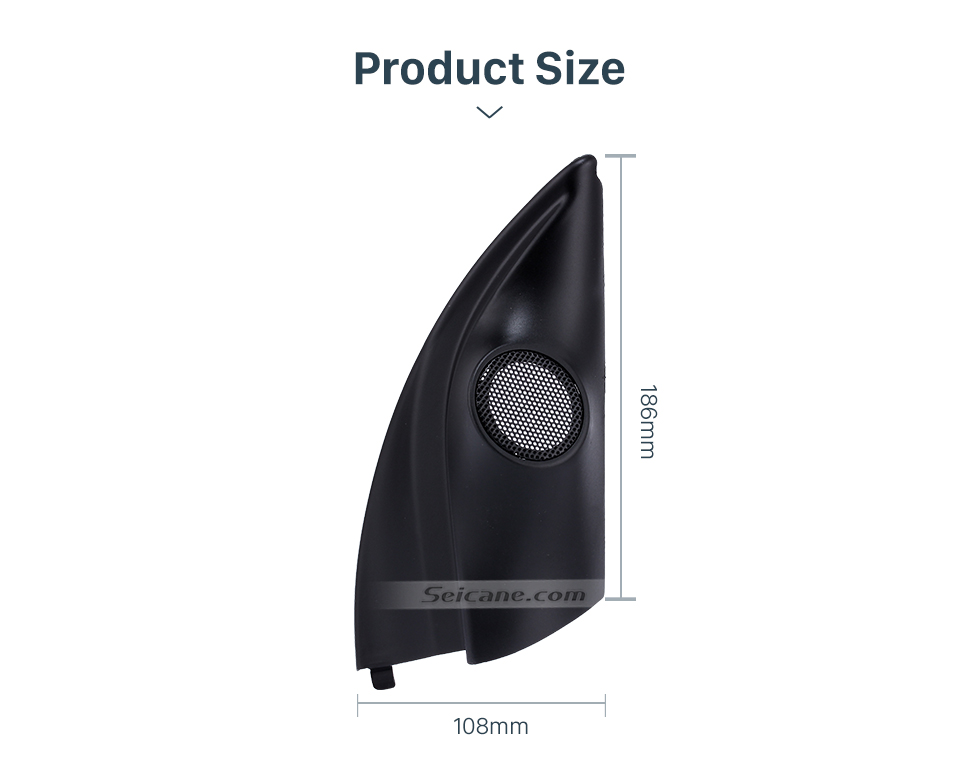 Seicane High Quality Audio Door Angle Gums Tweeter Refitting Boxes for Mitsubishi Mirage Car Horn Refit Stereo Installation 2pcs Seicane High Quality Audio Door Angle Gums Tweeter Refitting Boxes for Mitsubishi Mirage Car Horn Refit Stereo Installation 2pcs