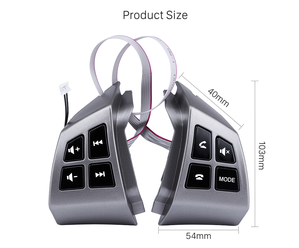 Prudct Size Music Player Volume Bluetooth Phone Remote Button Studying Steering Wheel Audio Controller for TOYOTA AVANZA Prudct Size Music Player Volume Bluetooth Phone Remote Button Studying Steering Wheel Audio Controller for TOYOTA AVANZA