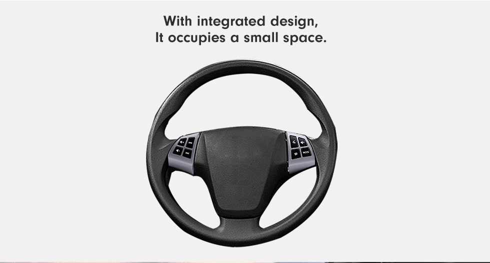With integrated design It occupies a small space Music Player Volume Bluetooth Phone Remote Button Studying Steering Wheel Audio Controller for TOYOTA AVANZA With integrated design It occupies a small space Music Player Volume Bluetooth Phone Remote Button Studying Steering Wheel Audio Controller for TOYOTA AVANZA