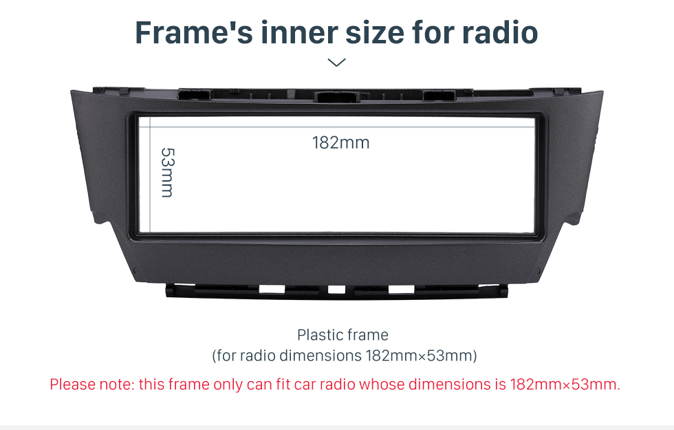 Frame's inner size for radio Верхнее качество 1 Din 2006 Lexus IS300 Автомобильный радиоприемник Fascia Даш CD Обрезка Kit Установка панели Адаптер DVD кадров