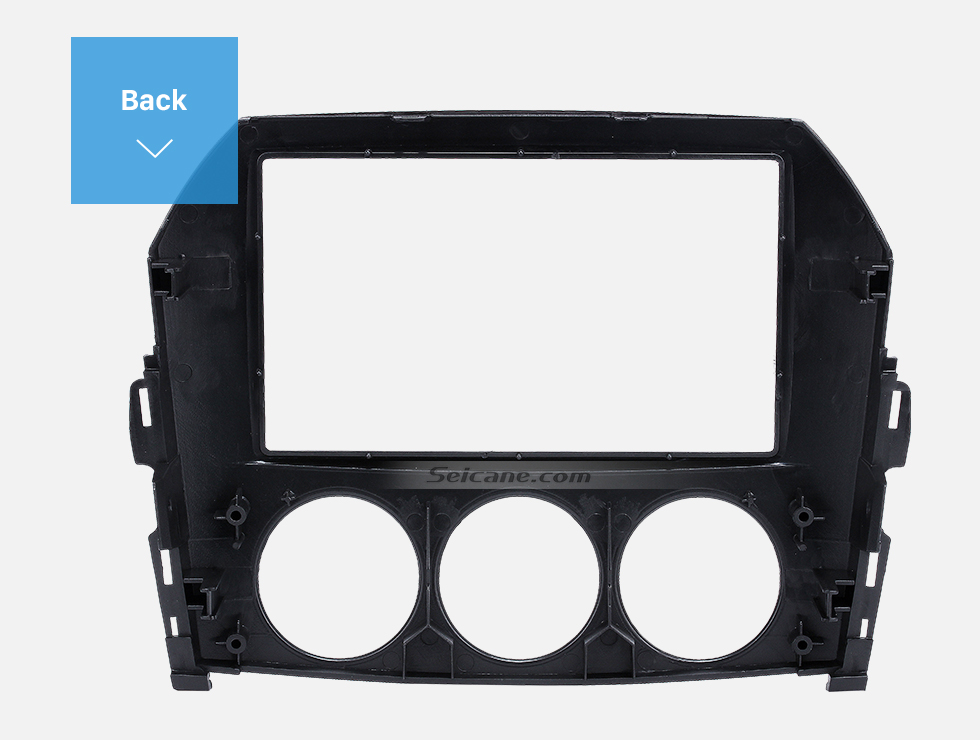 Seicane 2DIN 2009 Mazda MX-5 Fascia radio de coche estéreo jugador Dash Instalar montados en vehículos panel de ajuste del coche-estilo del marco del kit