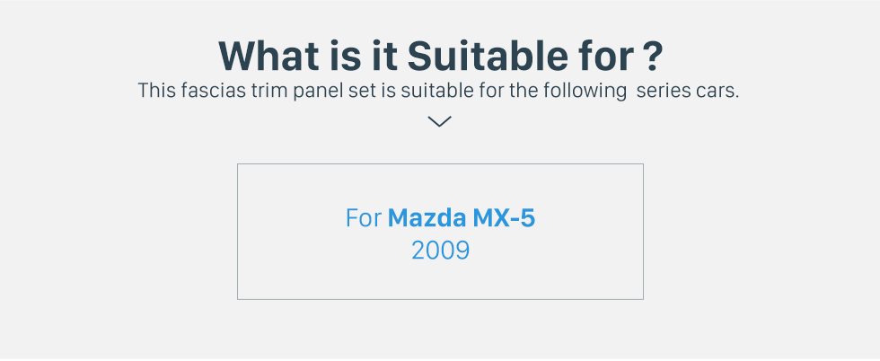 Seicane 2DIN 2009 Mazda MX-5 Radio Car Fascia Stereo traço Player Instalar painel de guarnição montadas em veículos Car-styling Quadro Kit