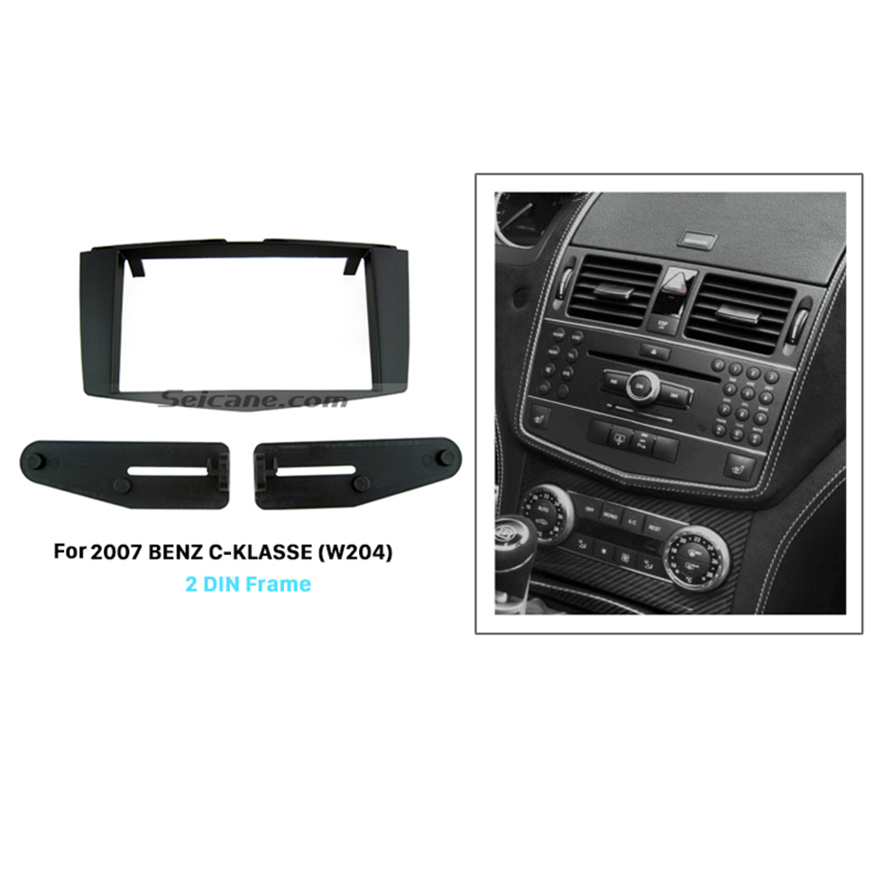 Mercedes-Benz C-Class Fascia Facia Panel Adapter Double Din Frame DFP-23-01 