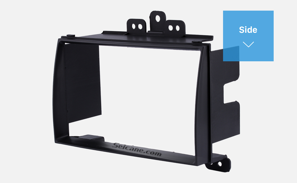 Seicane Excelente Preto Double Din 2008+ Hyundai i-20 Car Radio Fascia kit de instalação Plate Frame DVD Stereo Jogador