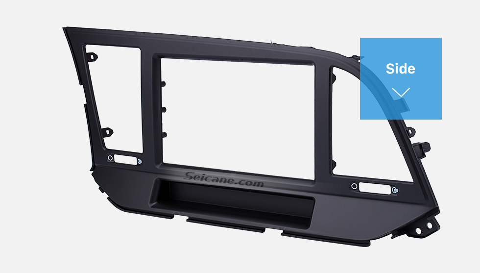 Seicane Perfect Double Din 2015 HYUNDAI ELANTRA LHD Car Radio Fascia Trim Bezel DVD Stereo Player Panel Frame 