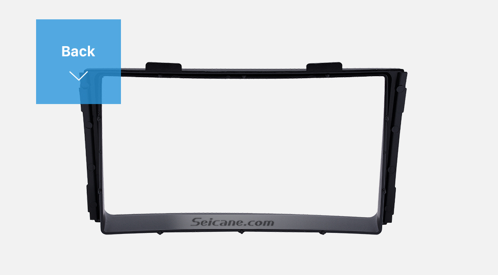 Back Black Double Din 2010 KIA SORENTO Car Radio Fascia Trim Install Frame Autostereo Adapter Dash Kit