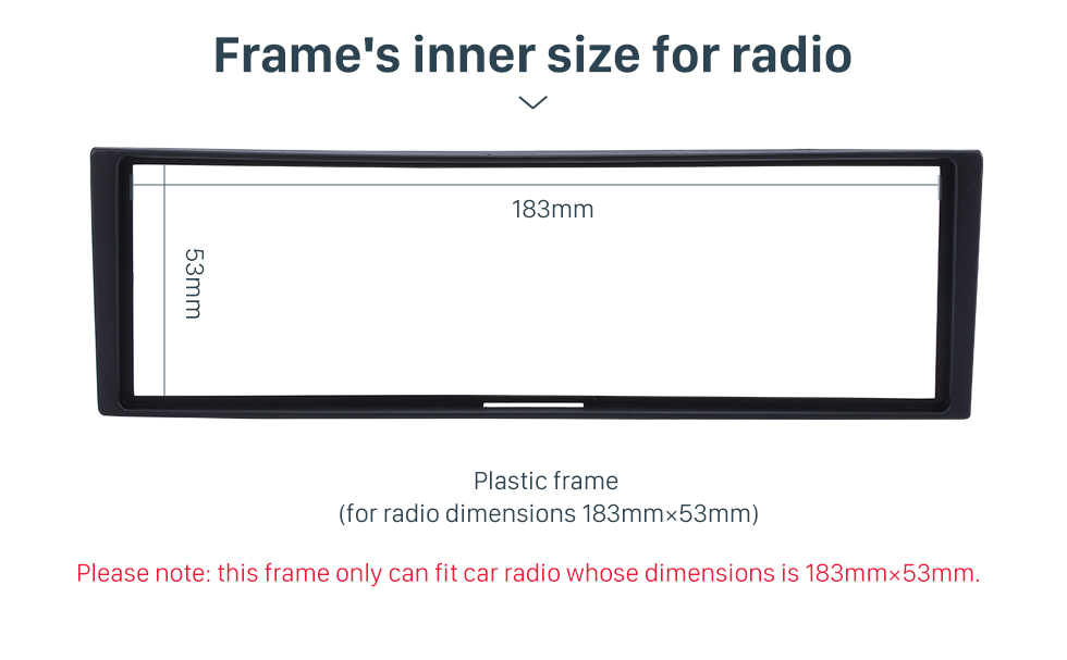 Seicane Superb 1 Din car radio Fascia for 2005 RENAULT MEGANE Audio Fitting Adaptor stereo installation Frame Dash Mount Kit Adaptor