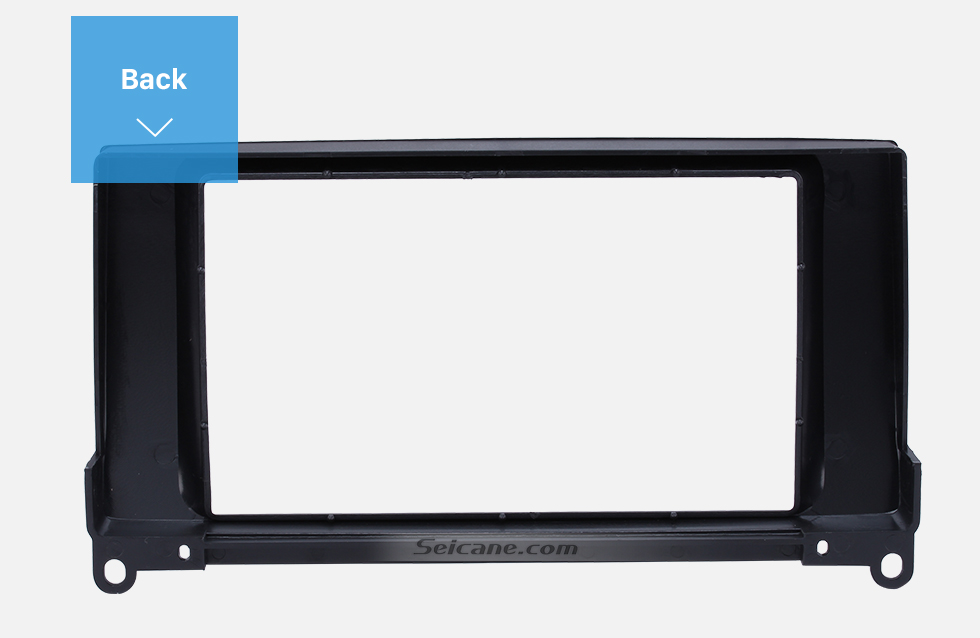 Seicane Negro Doble Din Car Radio Fascia para 2009 ROVER MG7 Autostereo interfaz Dash Mount DVD de montaje del marco