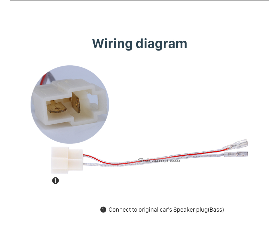 Wiring diagram High Quality Sound Plug Adaptor Speaker Cable for BESTURN/MAZDA/HAIMA (BASS) Wiring diagram High Quality Sound Plug Adaptor Speaker Cable for BESTURN/MAZDA/HAIMA (BASS)