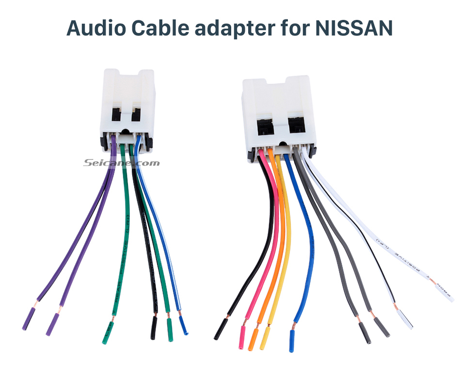 Audio Cable adapter for NISSAN Câble audio Câblage Adaptateur pour NISSAN Bluebird / Paladin / Sunny / Cefiro / FUGA / INFINITI