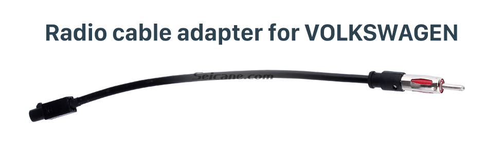 Radio cable adapter for VOLKSWAGEN Adaptador de plugue de cabo de antena de rádio de carro superior para VOLKSWAGEN / New Ford