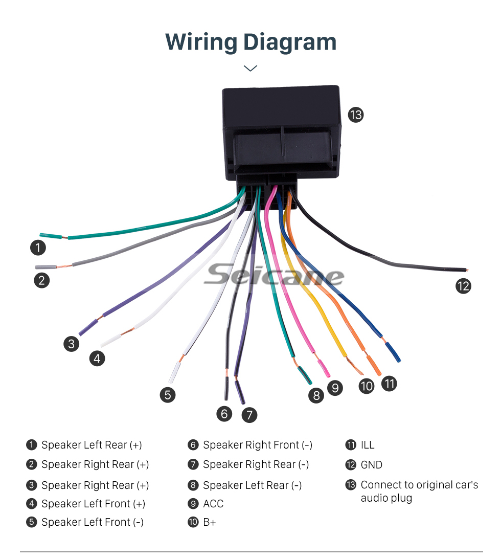 Bmw Stereo Wiring Harness from www.seicane.com