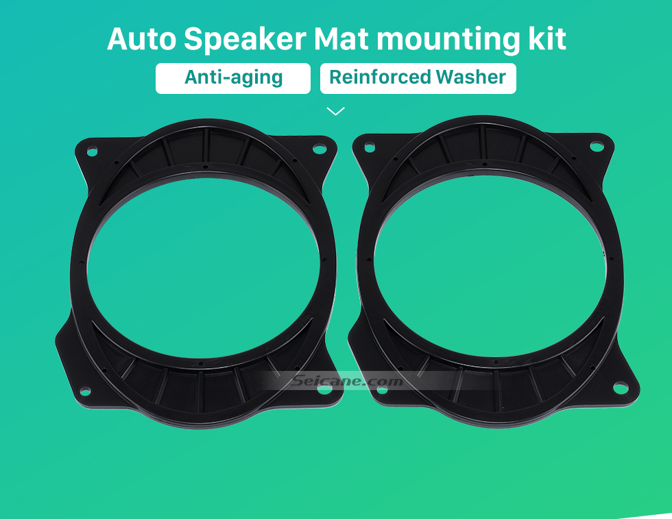 Auto Speaker Mat mounting kit Car Rear Speaker Mat Plates Bracket for 2006-2011 Toyota Camry/Corolla (change 6×9 to 6.5)