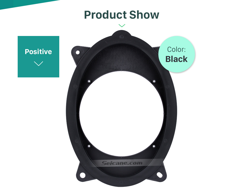 Seicane Top Quality Plates Bracket Front Speaker Mat for 2006-2011 Toyota Highlander (Hollow) Seicane Top Quality Plates Bracket Front Speaker Mat for 2006-2011 Toyota Highlander (Hollow)
