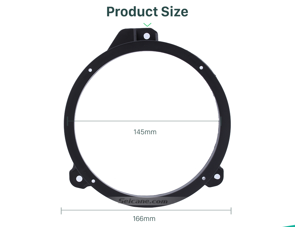 Product Size Front Speaker Mat Modification Bracket for Subaru Forester Product Size Front Speaker Mat Modification Bracket for Subaru Forester