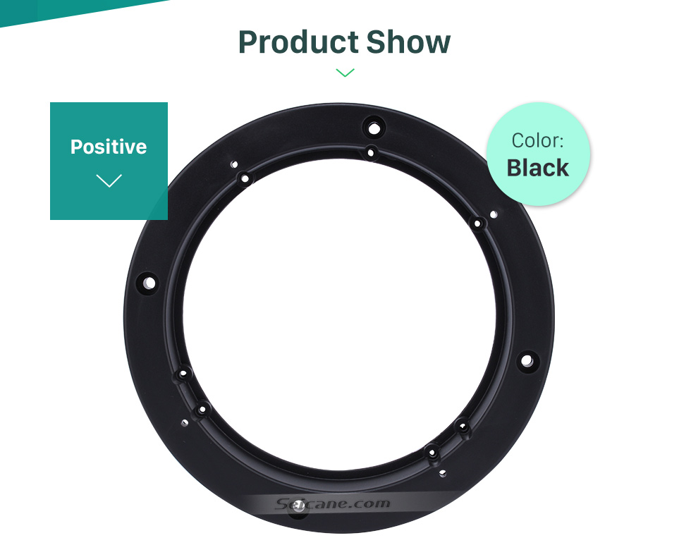 Seicane 6~6.5&quot; Ring Beveled Speaker Mat Bracket for General Use