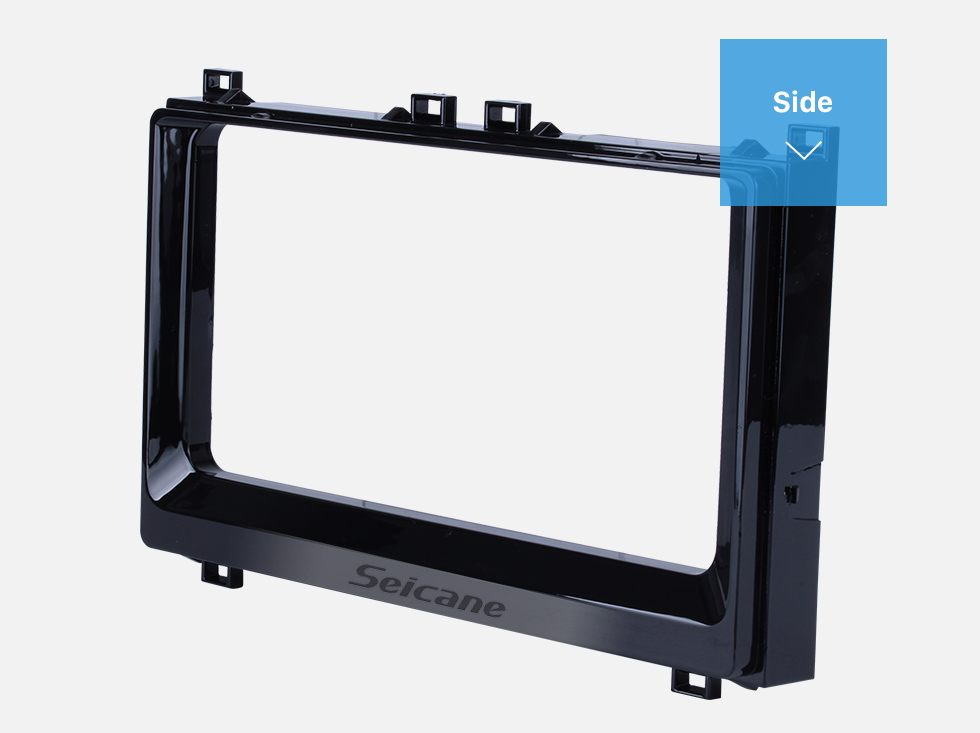 Seicane En Dash Voiture Stéréo Fascia Panneau Radio Installer Cadre Dash Bezel Trim kit Kit de Montage Pour 2017 + Toyota Corolla Altis 2 Double DIN Aucun Gap