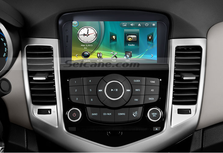 After installation 7 Inch Car DVD Player Radio GPS Navigation System For 2008-2014 Chevy Chevrolet Cruze With CANBUS TV tuner Remote Control Bluetooth Touch Screen After installation 7 Inch Car DVD Player Radio GPS Navigation System For 2008-2014 Chevy Chevrolet Cruze With CANBUS TV tuner Remote Control Bluetooth Touch Screen