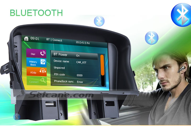 Bluetooth 7 Inch Car DVD Player Radio GPS Navigation System For 2008-2014 Chevy Chevrolet Cruze With CANBUS TV tuner Remote Control Bluetooth Touch Screen Bluetooth 7 Inch Car DVD Player Radio GPS Navigation System For 2008-2014 Chevy Chevrolet Cruze With CANBUS TV tuner Remote Control Bluetooth Touch Screen