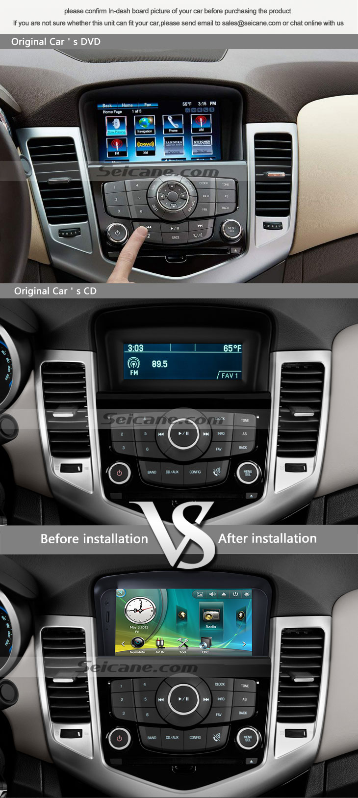 Original car radio 7 Inch Car DVD Player Radio GPS Navigation System For 2008-2014 Chevy Chevrolet Cruze With CANBUS TV tuner Remote Control Bluetooth Touch Screen Original car radio 7 Inch Car DVD Player Radio GPS Navigation System For 2008-2014 Chevy Chevrolet Cruze With CANBUS TV tuner Remote Control Bluetooth Touch Screen