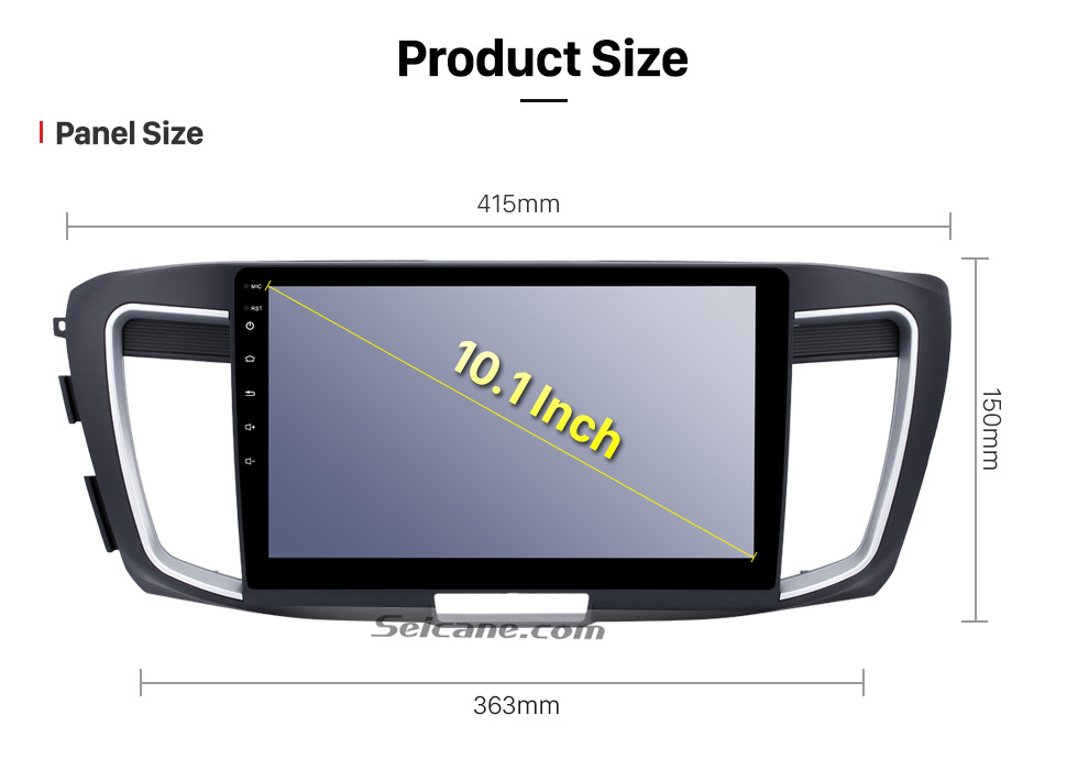 Seicane 10.1 inch HD Touch Screen Android 6.0 Car Stereo for 2016 Honda accord 9 (2.0L) GPS Navigation with Radio Bluetooth Music USB DVR 3G WIFI Mirror link Steering Wheel Control 1080P Video Canbus Seicane 10.1 inch HD Touch Screen Android 6.0 Car Stereo for 2016 Honda accord 9 (2.0L) GPS Navigation with Radio Bluetooth Music USB DVR 3G WIFI Mirror link Steering Wheel Control 1080P Video Canbus