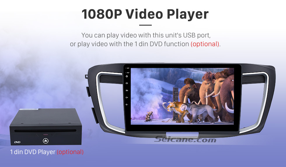 Seicane 10.1 inch HD Touch Screen Android 6.0 Car Stereo for 2016 Honda accord 9 (2.0L) GPS Navigation with Radio Bluetooth Music USB DVR 3G WIFI Mirror link Steering Wheel Control 1080P Video Canbus Seicane 10.1 inch HD Touch Screen Android 6.0 Car Stereo for 2016 Honda accord 9 (2.0L) GPS Navigation with Radio Bluetooth Music USB DVR 3G WIFI Mirror link Steering Wheel Control 1080P Video Canbus