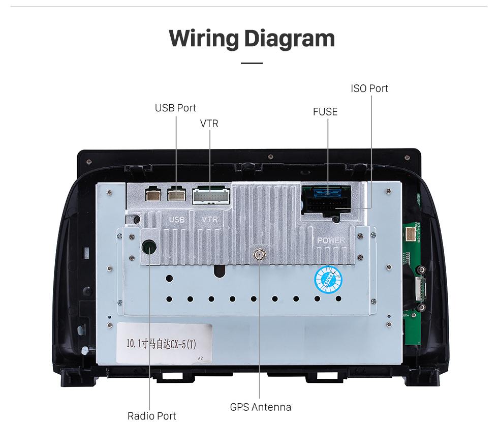 10 1 Inch 1024 600 Touch Screen Android 6 0 Car Radio For