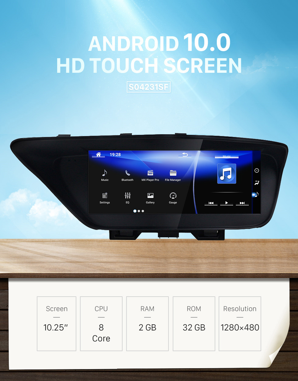 Seicane Android 10.0 10,25 дюйма для 2013 2014 2015 2016 2017 2018 LEXUS ES HD с сенсорным экраном GPS-навигация Радио с поддержкой Bluetooth Carplay DAB + DVR