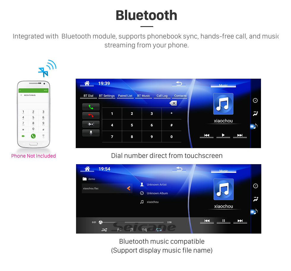 Seicane OEM 10,25 pouces pour 2009 2010 2011 2012 2013 2014 LEXUS RX LHD Radio Android 10.0 Bluetooth HD Écran tactile Prise en charge de la navigation GPS Carplay TPMS