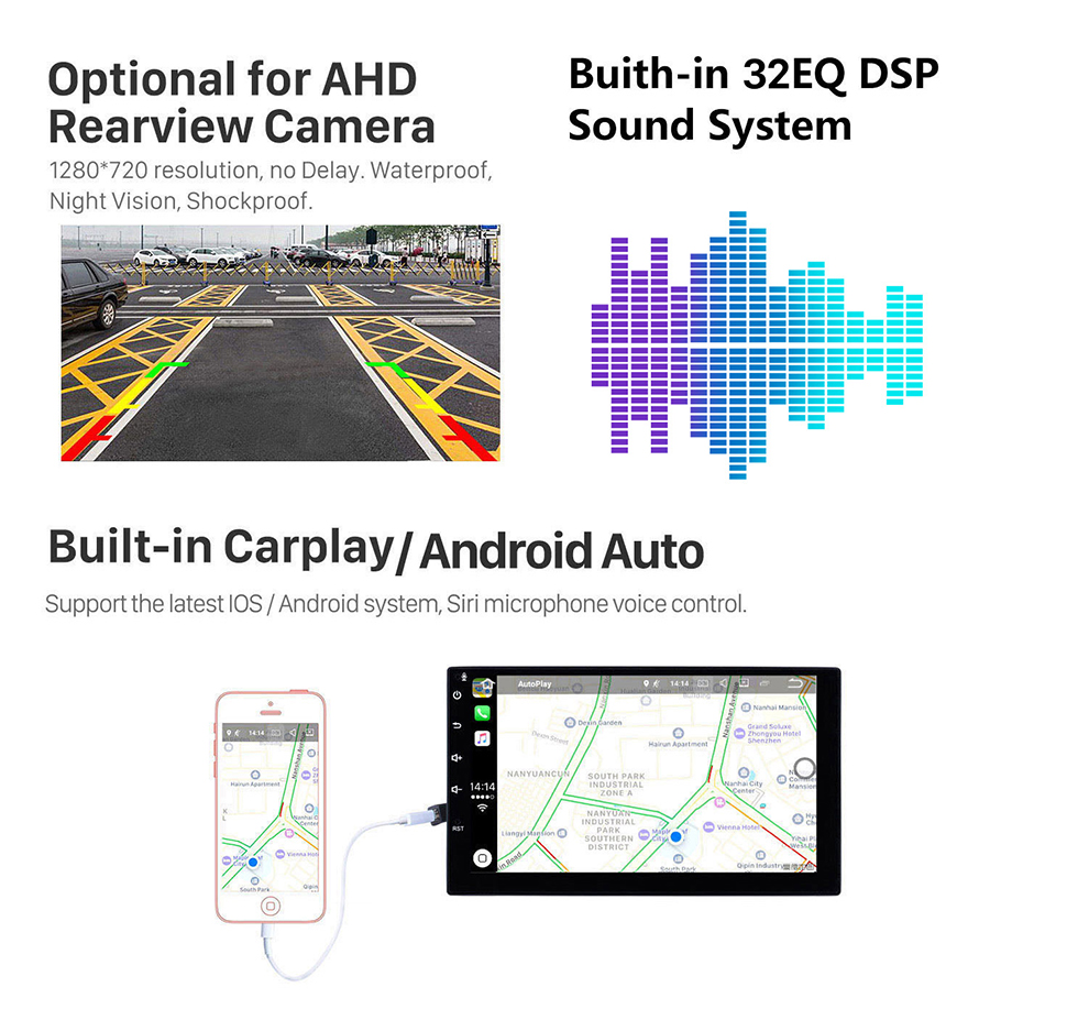Seicane Android 10.0 para 2013 2014 2015 2016 2017 2018 LEXUS IS G7N 10.25 pulgadas HD Pantalla táctil Radio de navegación GPS con soporte Bluetooth Carplay DVR OBD2