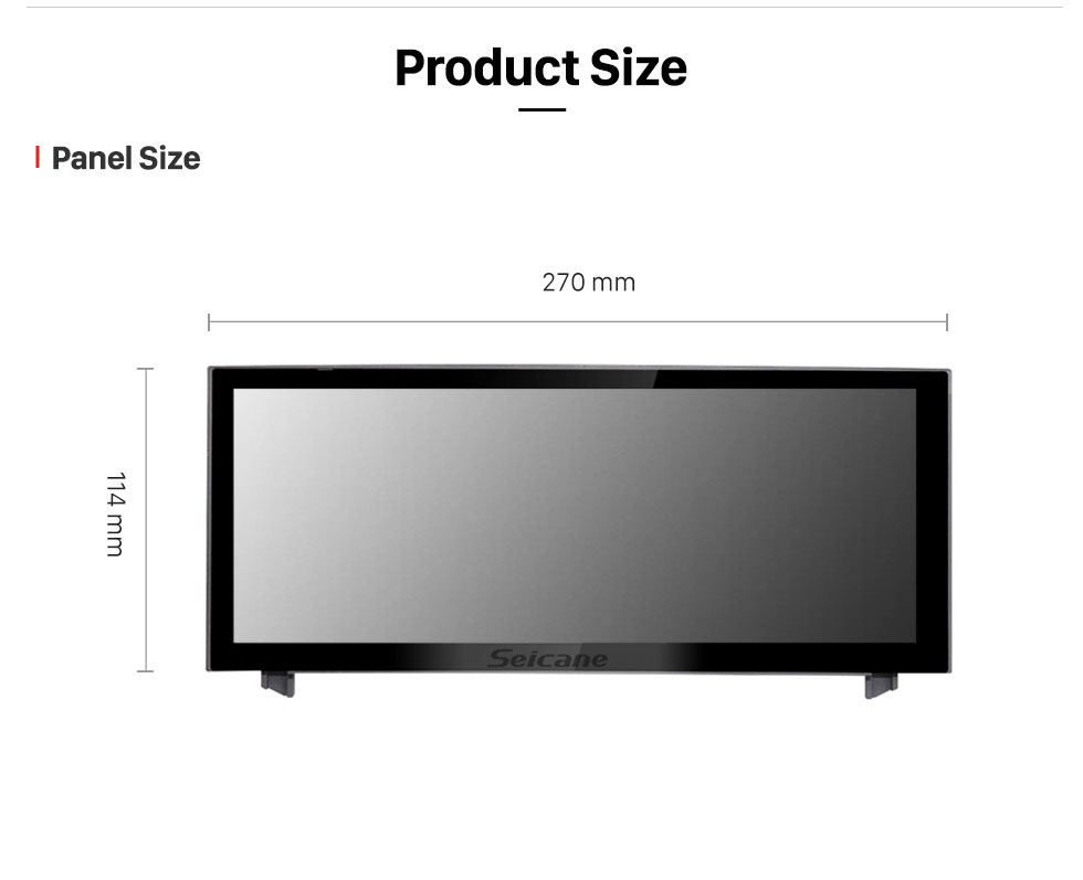 Seicane 10.25 pulgadas para 2013 2014 2015 2016 2017 2018 LEXUS IS G7K Radio de navegación GPS Android 10.0 Con pantalla táctil HD Soporte Bluetooth Carplay Cámara de respaldo