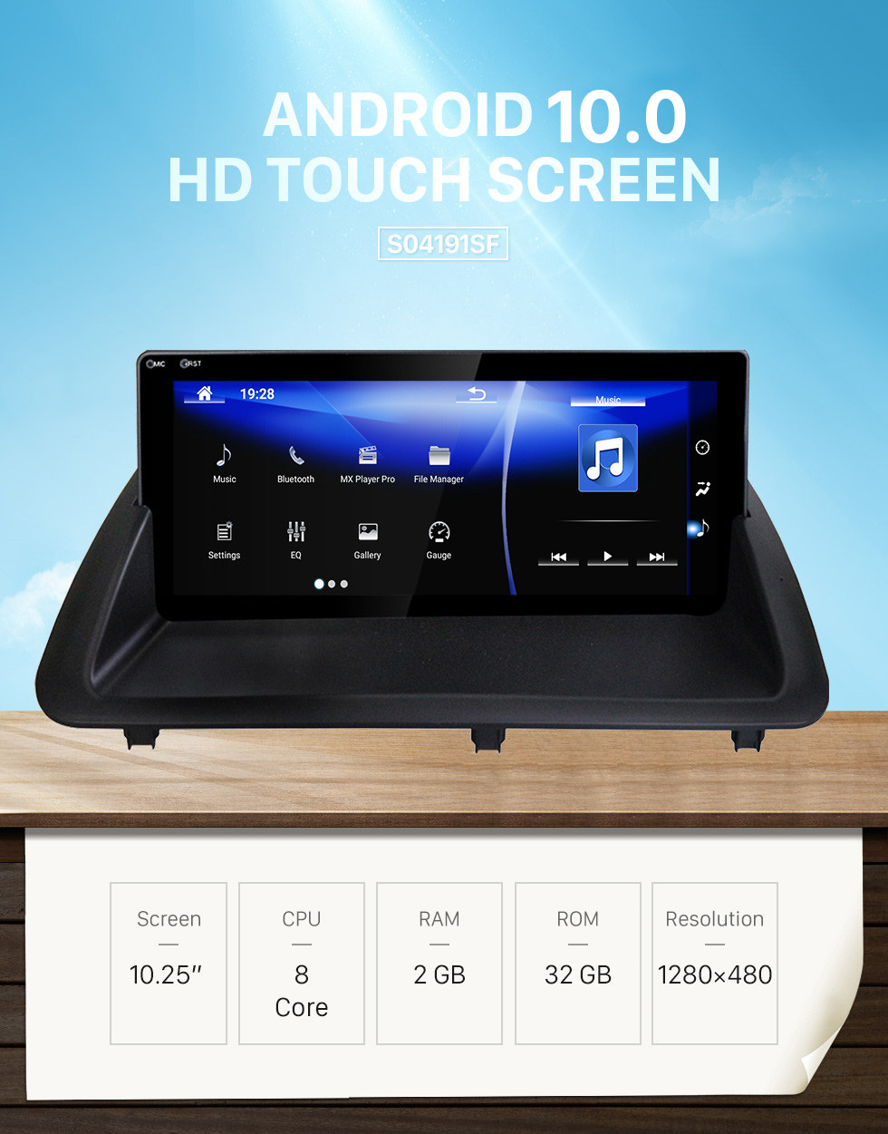 Seicane Android 10.0 10,25 дюйма для 2011 2012 2013-2019 Lexus CT200 High Version Radio HD Сенсорный экран GPS-навигация С поддержкой Bluetooth Carplay DAB+